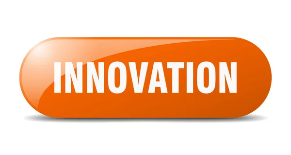 Botón Innovación Signo Innovación Llave Pulsador — Vector de stock