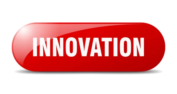 Inovační Tlačítko Znamení Inovace Klíč Stiskněte Tlačítko — Stockový vektor