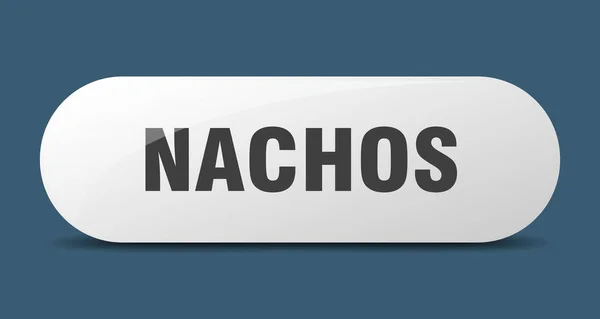 Nachos Knappen Nachos Tecken Nyckeln Tryckknapp — Stock vektor