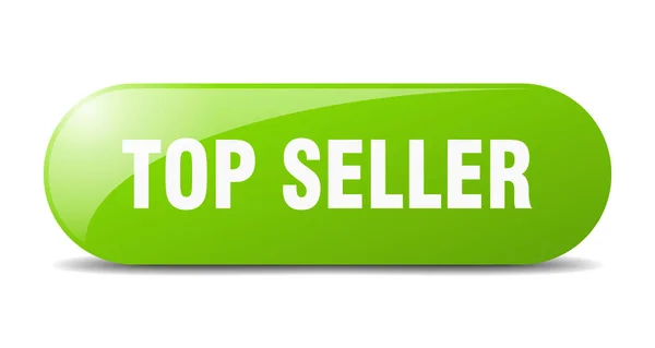 Top Seller Button Top Seller Sign Key Push Button — Stock Vector