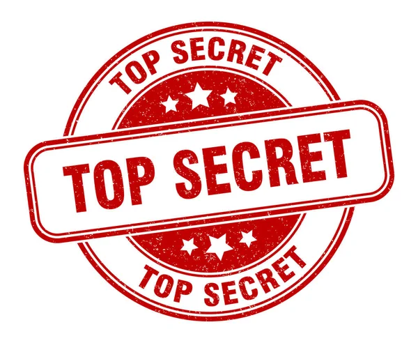 Selo Ultra Secreto Signo Grunge Redondo Ultra Secreto Rótulo —  Vetores de Stock