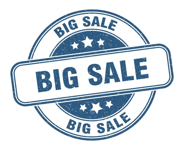 Big Sale Stamp Big Sale Grunge Sign Label — Stock Vector