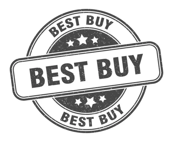 Best Buy Stamp Best Buy Grunge Sign Label — Stock Vector