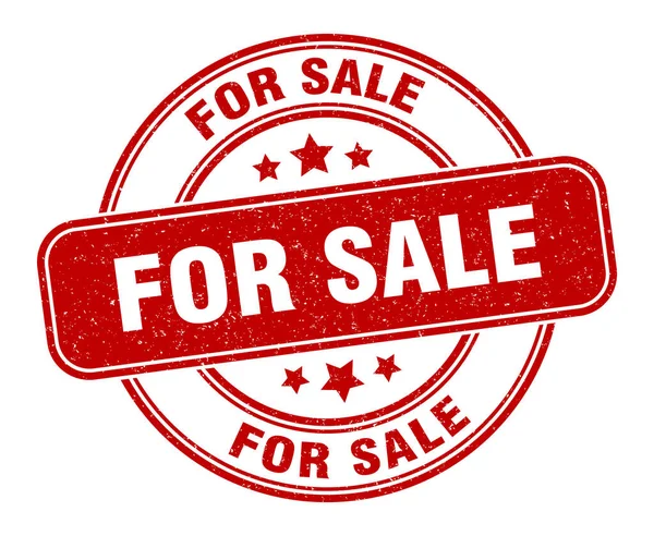 Prodej Razítko Prodej Kulatá Značka Grunge — Stockový vektor