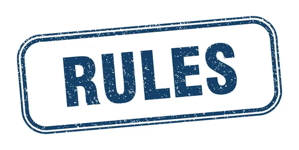 规则印章 规则正方形的磨擦标志 — 图库矢量图片