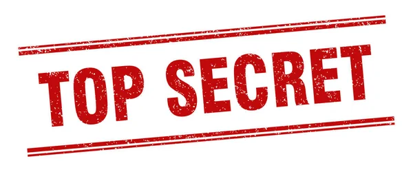 Selo Ultra Secreto Etiqueta Ultra Secreta Sinal Grunge Quadrado —  Vetores de Stock