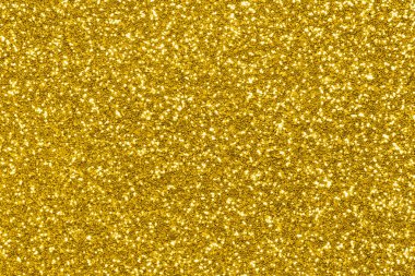 Altın yaldızlı arka plan. Tatil ışıkları parlıyor