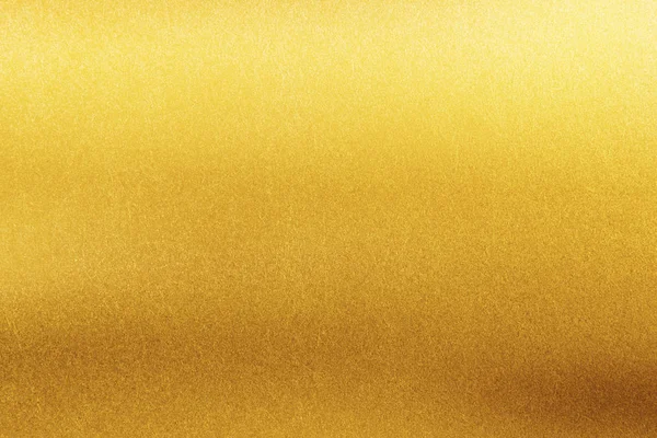 Золотой Текстурный Фон Золотая Стена Гладким Отражением — стоковое фото