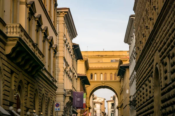 Piękne Ulice Florencji Toskanii Włochy — Zdjęcie stockowe