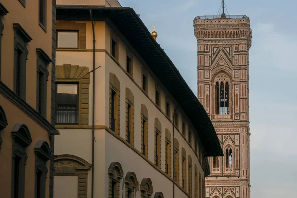 Santa Maria Del Fiore Katedrális Tornya Firenzében Toszkánában Olaszországban — Stock Fotó