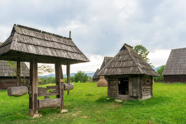 Frantoio Maramures Village Museum Romania — Foto Stock
