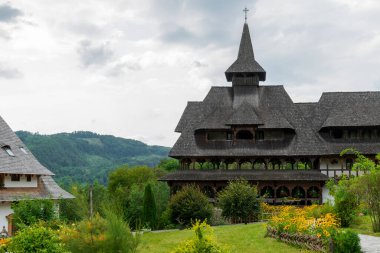 Barsana ahşap manastırı, Maramures, Romanya
