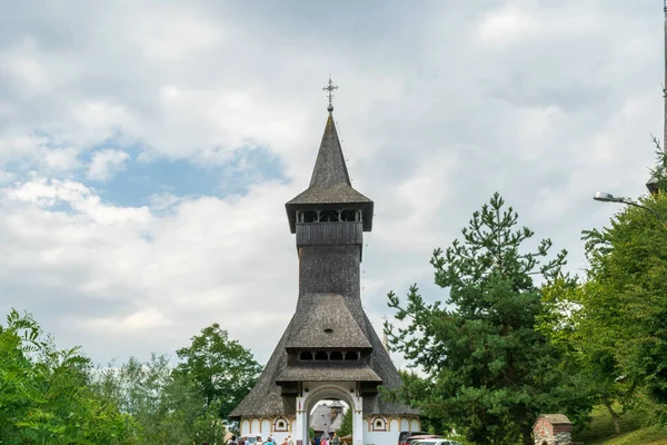 Entrance Barsana Monastery Maramures Romania Stock Picture