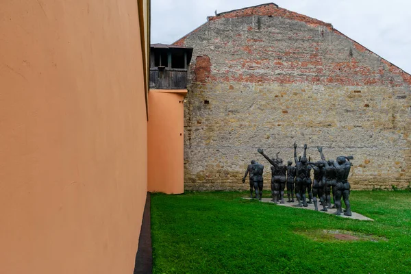 Statues Yard Communist Prison Sighetu Marmatiei Memorial Victims Communism Resistance Stock Image