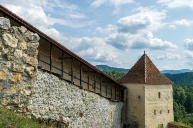Silah kulesi, Rasnov Kalesi, Brasov, Romanya