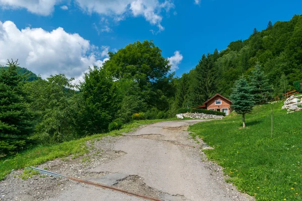 Chalet Relaxation Place Foot Piatra Craiului Massif Plaiul Foii Zarnesti — Stock Photo, Image