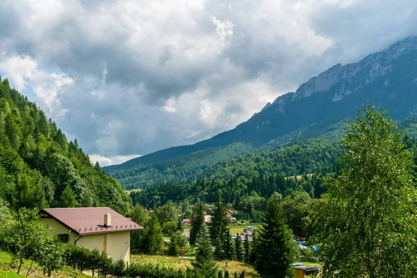 Relaxation Place Foot Piatra Craiului Massif Plaiul Foii Zarnesti Brasov Stock Image