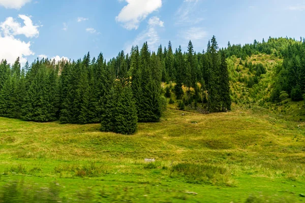 Wspaniały Krajobraz Cmpulung Moldovenesc Suczawa Rumunia — Zdjęcie stockowe