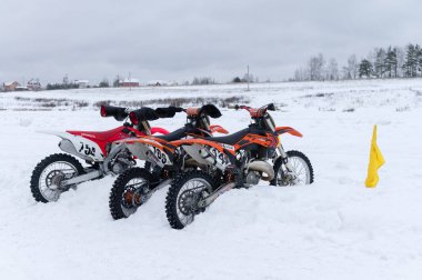 Moskova, Rusya: Yıllık rekabet bisikletçi Mx-Speedway 2015