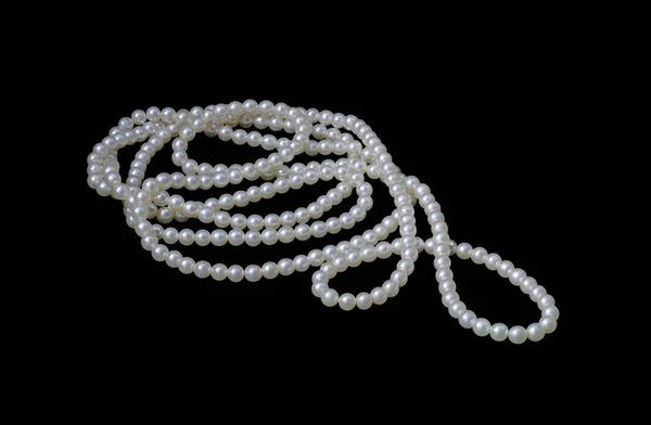 Twisted string of pearls — Stock Photo, Image