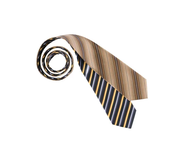 Cravatte isolate su sfondo bianco — Foto Stock