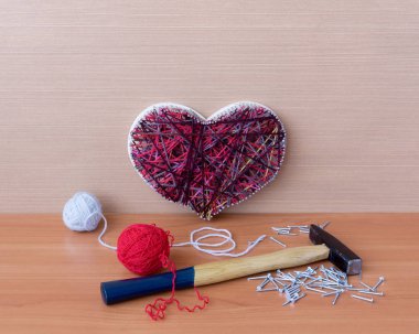 Stile dize sanat ahşap tablo içinde el işi için Araçlar