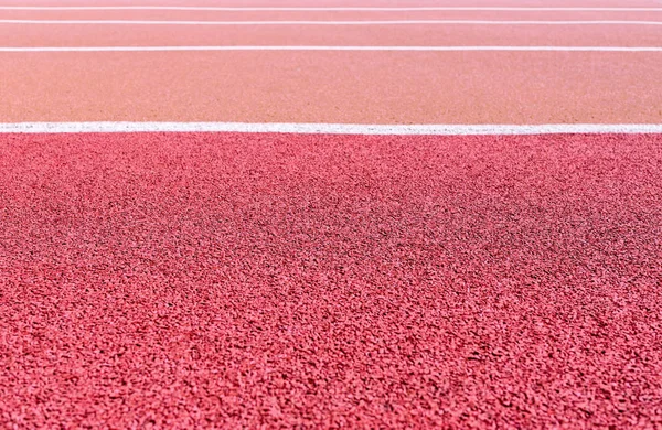 Running track with marking — Stock Photo, Image