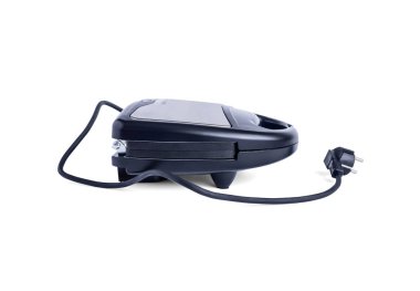 Beyaz arka plan üzerinde waffle maker