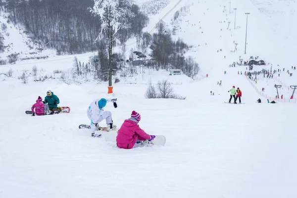 Moskova, Rusya: Ski club Leonid Tyagachev