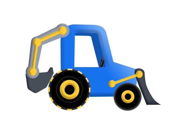 Illustration av traktor — Stockfoto
