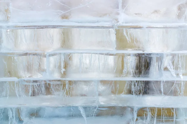 Bloques de hielo de pared — Foto de Stock