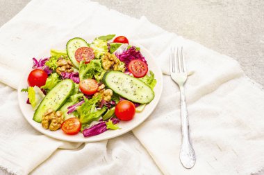 Taze sebze pişirme arka planı