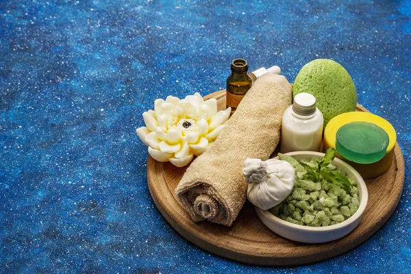 Ritual Yang Sehat Untuk Menjaga Dirimu Sendiri Kosmetik Alami Spa — Stok Foto