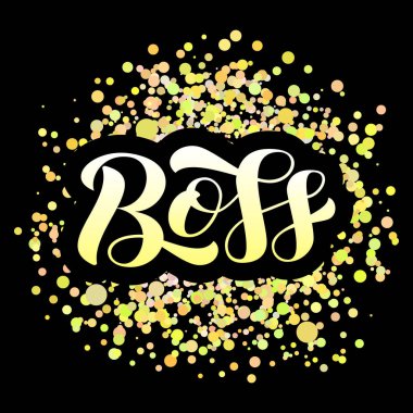 Patron fırça harfleri. Kart ya da kıyafet için fiyat. Vektör stok illüstrasyonu