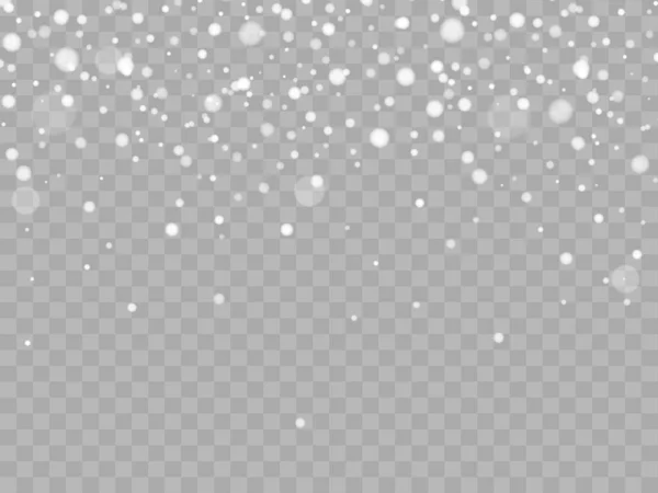 要約雪の背景 バナーやポスターのベクターストックイラスト — ストックベクタ