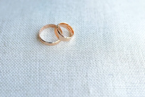 WEdding ring as wedding symbol. Copy space