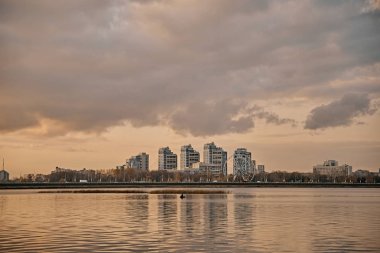 Rusya 'nın Tataristan Cumhuriyeti Kazan şehri. Ekim 2019