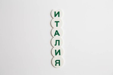 Rusça çip oynamaktan kelimeler