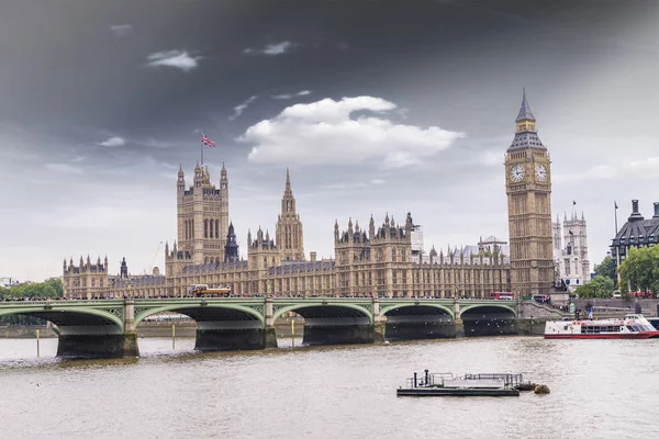 Westminster en de big ben, Londen — Stockfoto