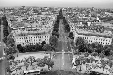 Paris 'in panoramik manzarası