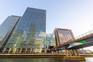 Londra, İngiltere'de ticari binaların dış