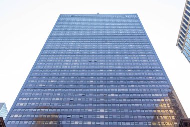 Modern glassskyscraper Manhattan, New York City, Amerika Birleşik Devletleri