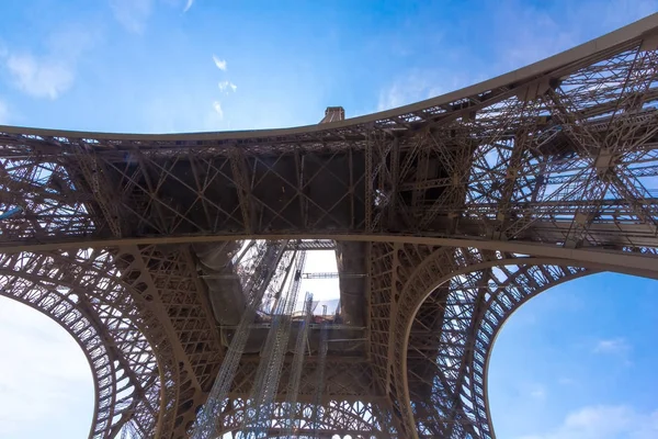 Particular View Eiffell Tower Paris France — Stock Photo, Image