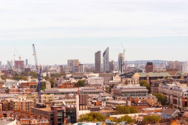 Londra ufuk çizgisinin panoramik görüntüsü, İngiltere