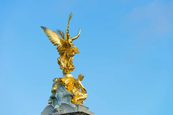 Victoria Memorial Pomnik Londyn — Zdjęcie stockowe