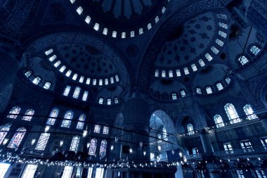 Sultanahmet Camii Sultan Ahmet Camii, Istanbul Türkiye iç.