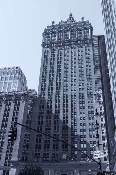 Центральные Здания Манхэттена Нью Йорк Сша — стоковое фото