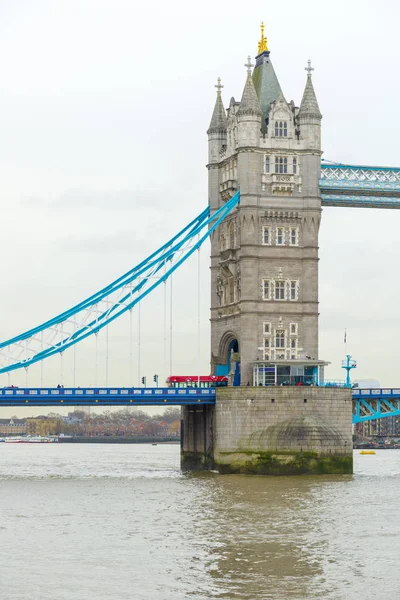 Wieży Tower Bridge Rand Rzeki Motywy — Zdjęcie stockowe
