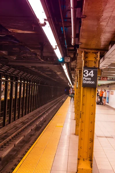 Señal Penn Station Metro — Foto de Stock