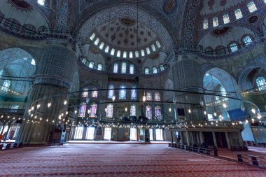 Sultanahmet Camii Sultan Ahmet Camii, Istanbul Türkiye iç.
